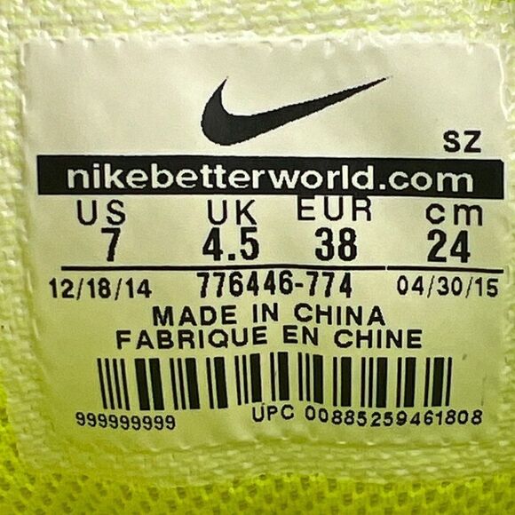 Nike Dunk Lux 'Sacai Volt Obsidian'- Rare - Picture 10 of 11